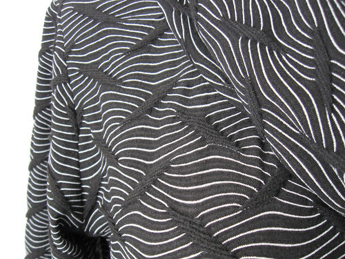 Black renfew close up fabric