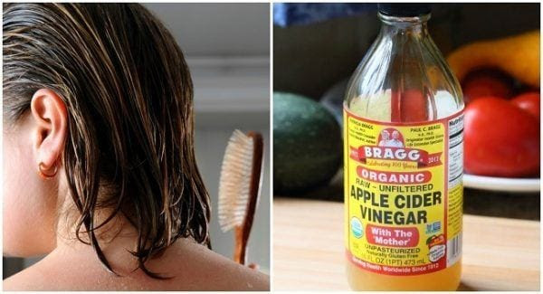 نتيجة بحث الصور عن ‪Apple cider vinegar soften and strengthen hair root‬‏