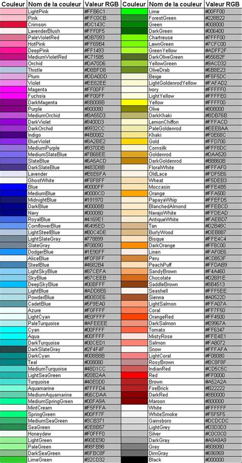  pink color chart color names chart color mixing chart all color name