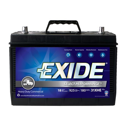Exide 31XHE Battery Std Automotive Exide Group 31 CCA 925 ...