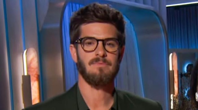 Andrew Garfield laughs off over viral Golden Globes look