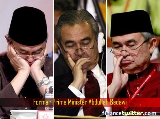 Abdullah Badawi Sleeping On The Job Financetwitter
