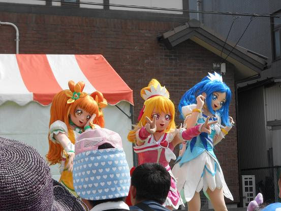ちょっと一休み プリキュアショー 海老名 ｄａｉｄａｉ流 すべる道