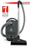 Miele S2121 Capri Canister Vacuum Cleaner w/ STB 205-3 Turbohead and SBB-3 Parquet Floor Brush!