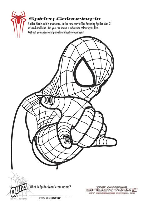  free printable spiderman coloring pages for kids free printable