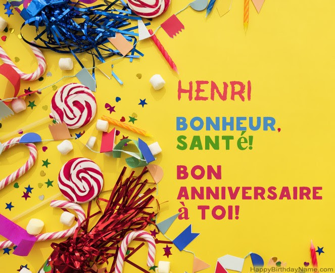 Joyeux Anniversaire Henri Des Images 25