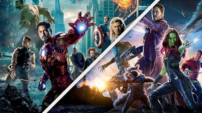 Vengadores y Guardianes de la Galaxia