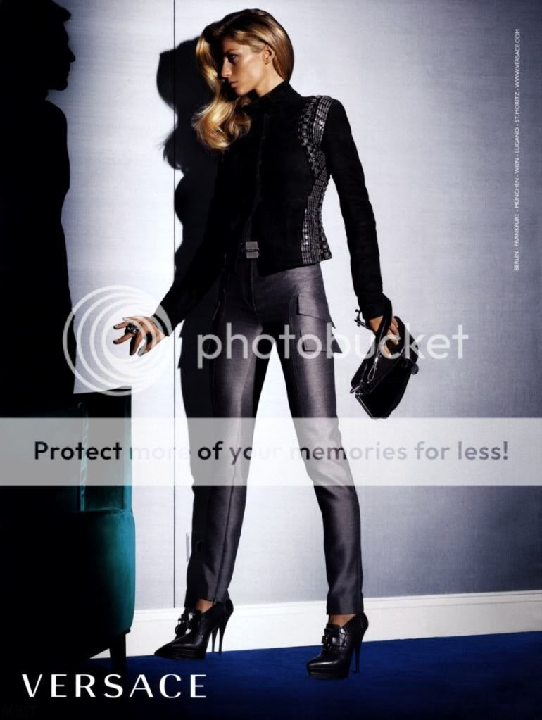 Gisele Bündchen for Versace F/W '09