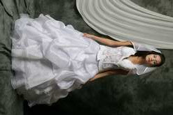 bridal gown