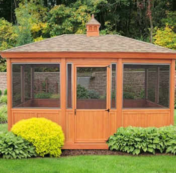 Gazebo Screen Room Enclosure Rectangle| Gazebo Screen Room