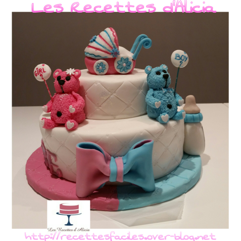 Gateau Baby Shower Les Recettes D Alicia