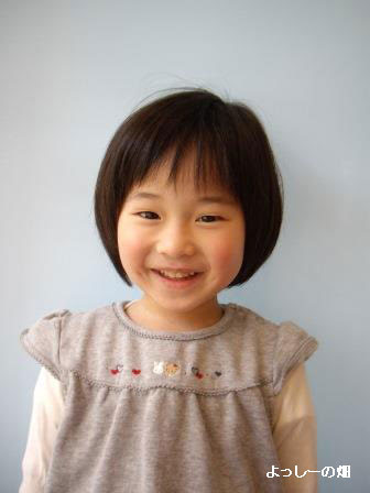 女の子ショート 子供の髪型 キッズカット よっしーの畑