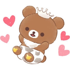 かわいくうごく チャイロイコグマ Lineスタンプ イマジニア 株 サンエックス 株