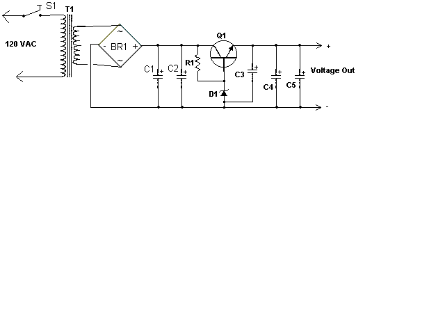 This is the schematic of the High Current Power Supply