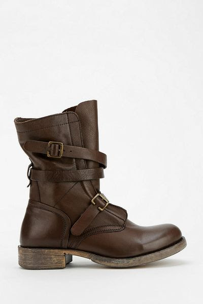 Urban Outfitters Diba Jetway Moto Boot in Brown | Lyst