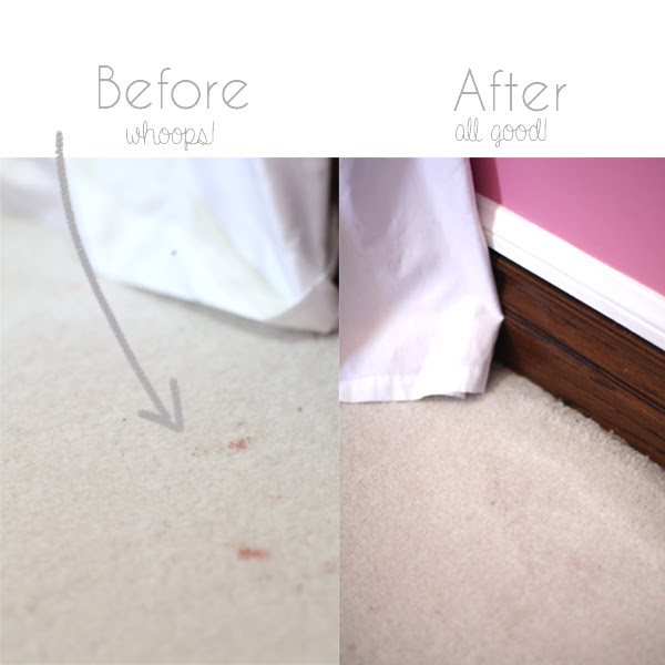 clean carpet before after