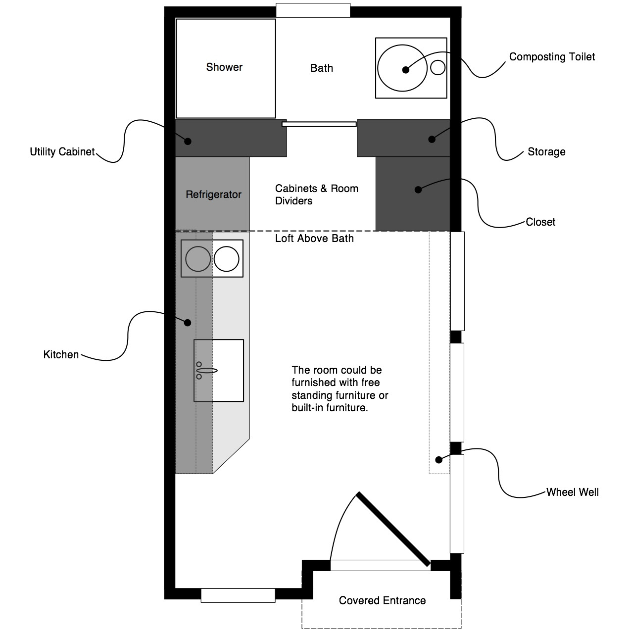 8×16 Free House Plans Coming Along Nicely | Tiny House Design