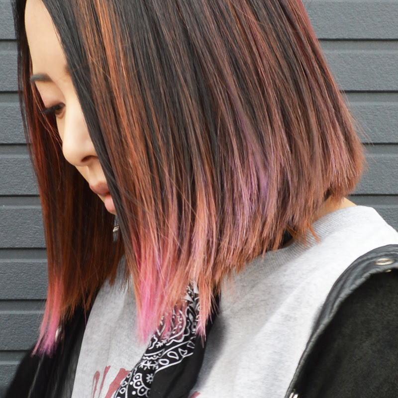 19春のオレンジヘアカラー バレイヤージュ Nylonブログ ファッション ビューティ カルチャー情報