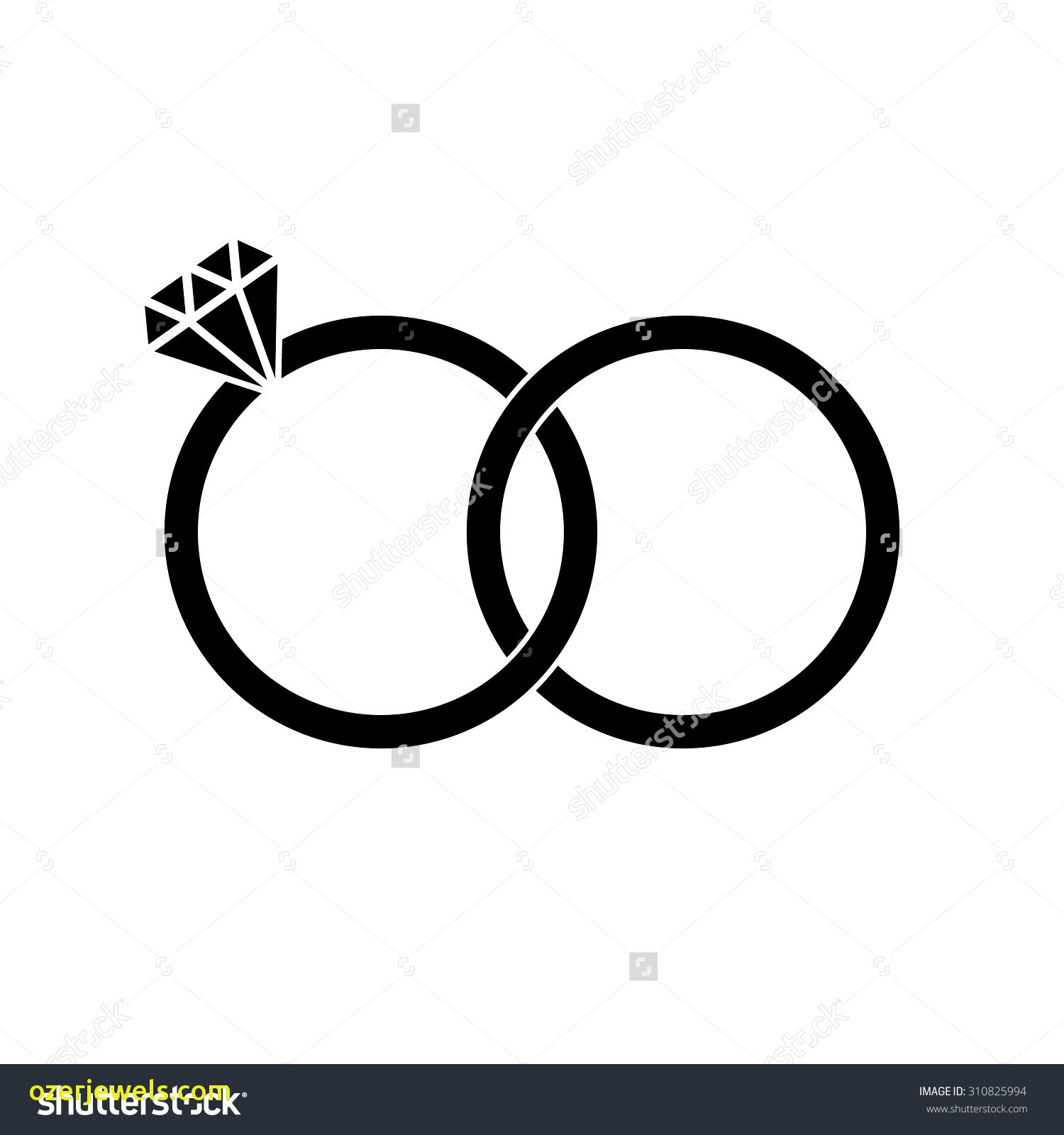 Download Wedding Ring Silhouette at GetDrawings | Free download