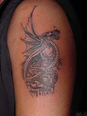 Dragon Tribal Tattoo
