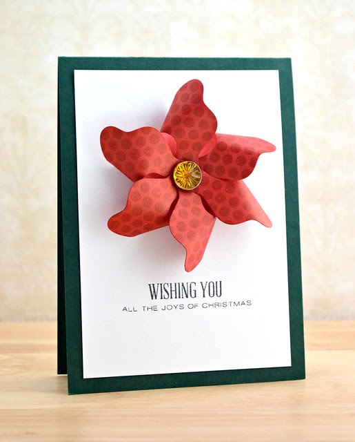 Pinwheel Poinsettia