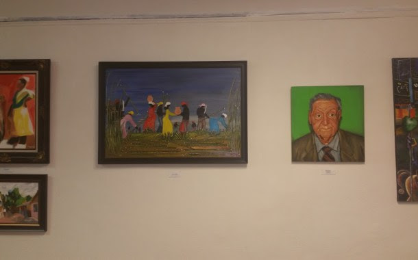 Inauguran exposición artistas dominicanos