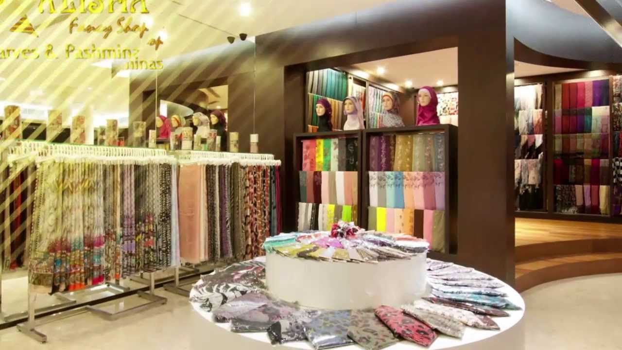 ALISHA FANCY SHOP TOKO  BUSANA  MUSLIM  DI  BANDUNG YouTube