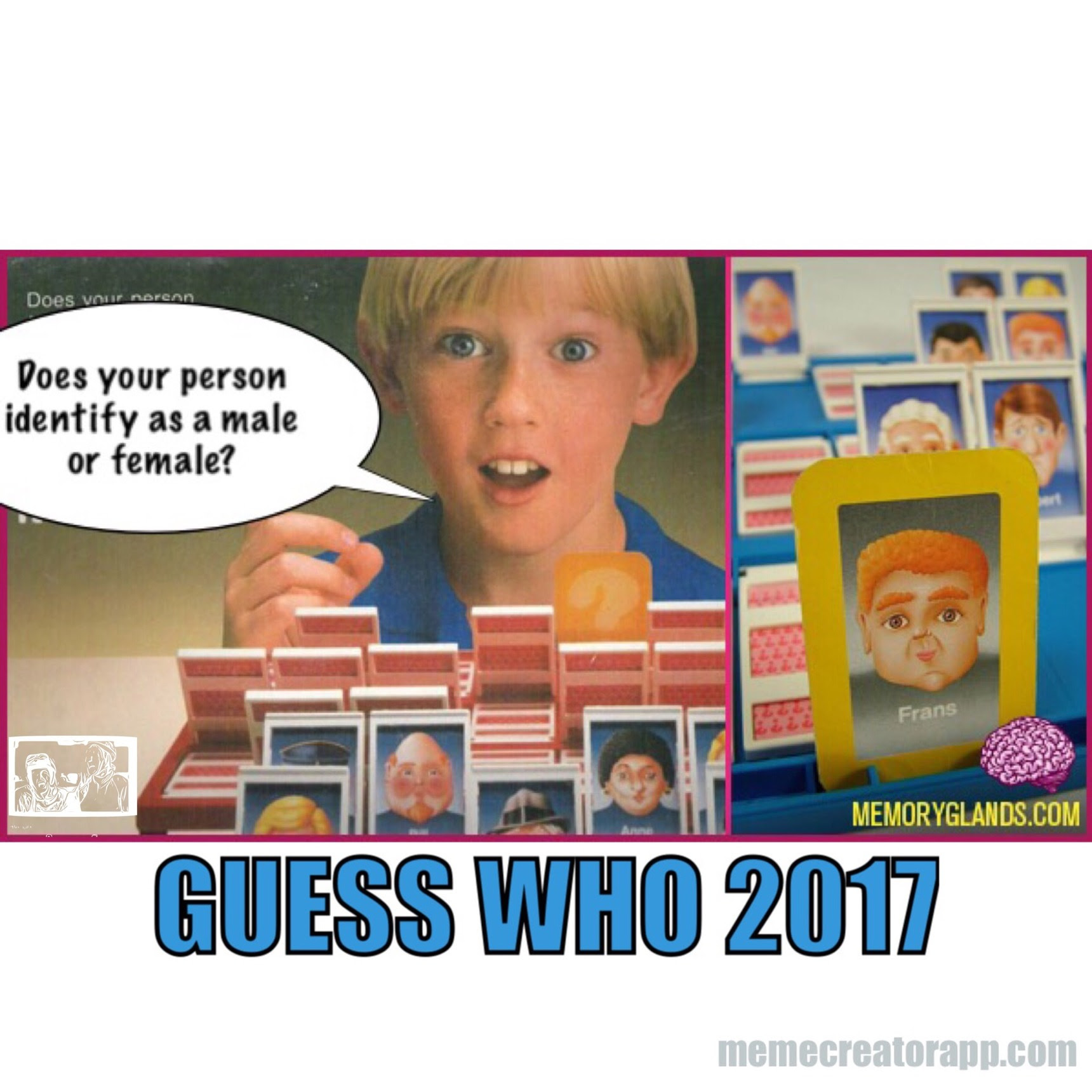 Guess Who 2017 Edition Meme By Amberjosh2921 Memedroid