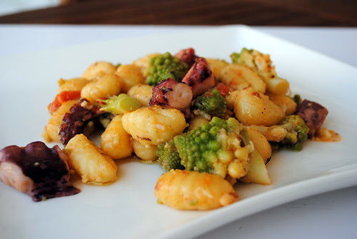 gnocchi polpo e broccoli 027