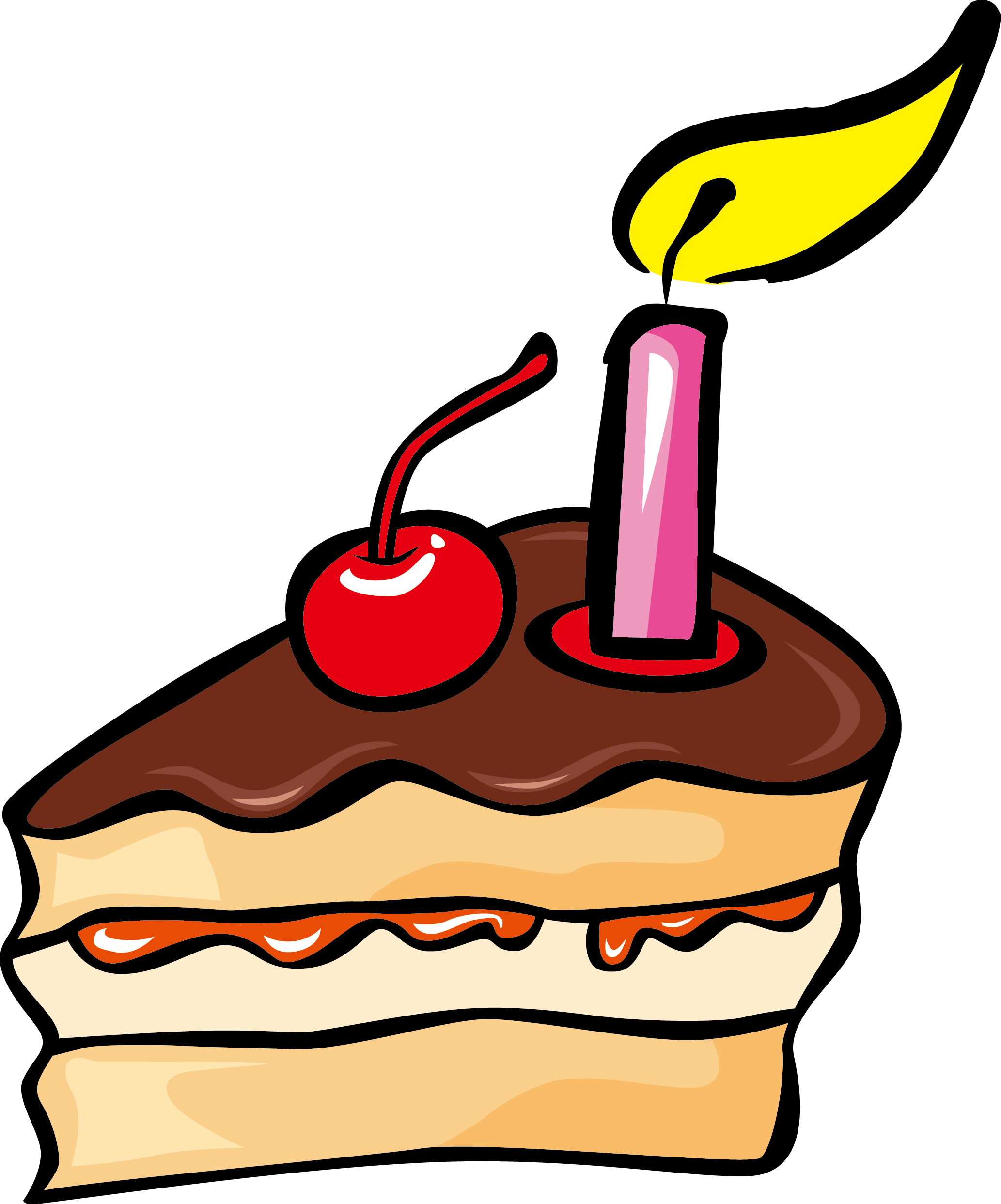 Download Birthday Cake Vector png download - 2066*2485 - Free ...