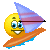 smiley à la mer