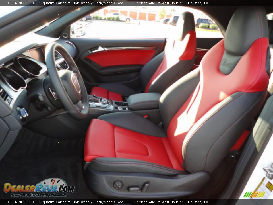 Black Magma Red Interior 12 Audi S5 3 0 Tfsi Quattro Cabriolet Photo 6 Dealerrevs Com