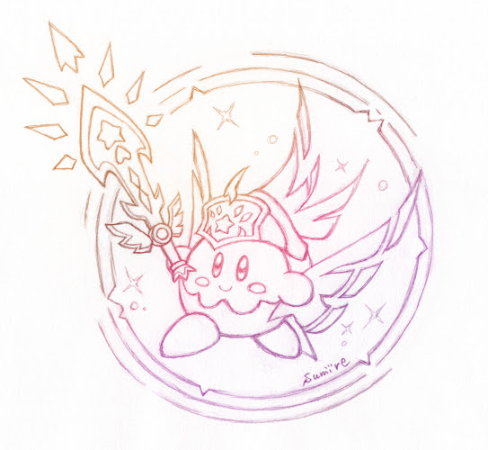 絵日記 星のカービィ すみれチップス お絵描きと日常の記録