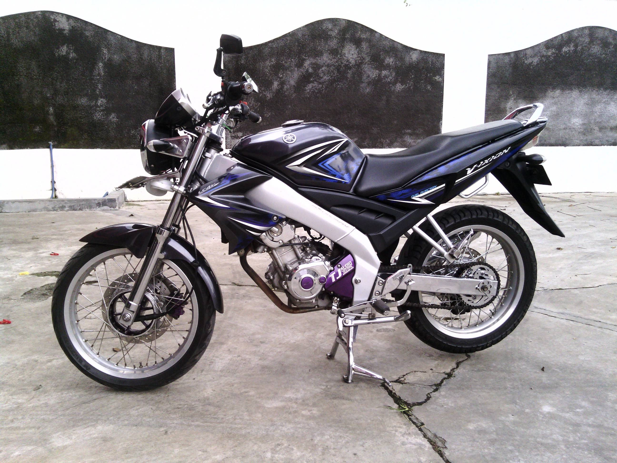 Modifikasi Vixion Abu Abu 2009 Terbaru Dan Terlengkap Sound Modif
