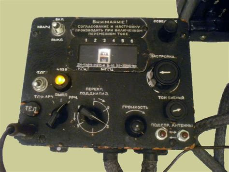 russian military radio   bc  tube receiver
