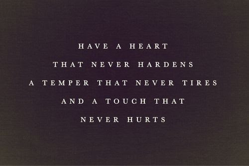 Words to live by...