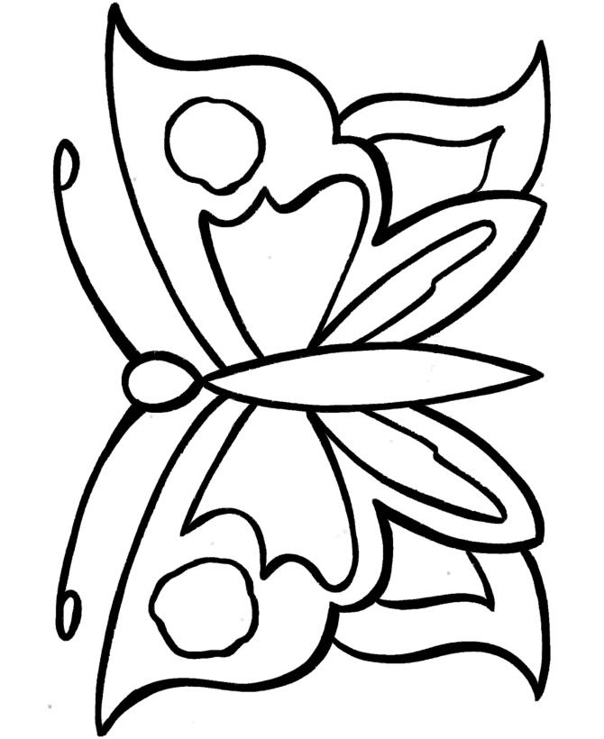 Easy Coloring Pages For Toddlers at GetDrawings | Free ...