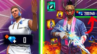 First recharge buying 9500 DIAMONDS and exclusive packages🤑😲Helping a SUBSCRIBER ! 💎