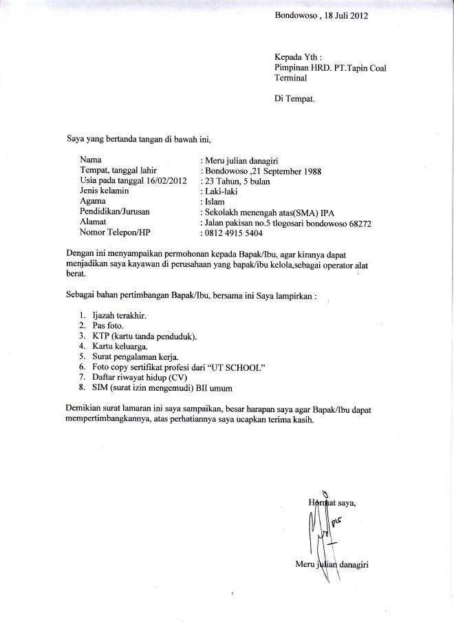 Contoh Daftar Riwayat Hidup Di Rumah Sakit  Contoh U