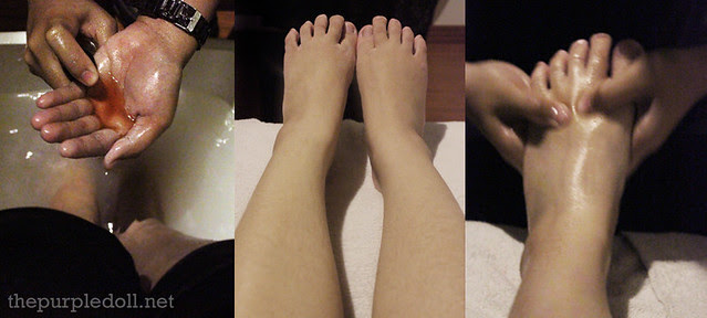 Foot Scrub and Massage