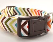 The Chevron - Dog Collar - CollarsByDesign