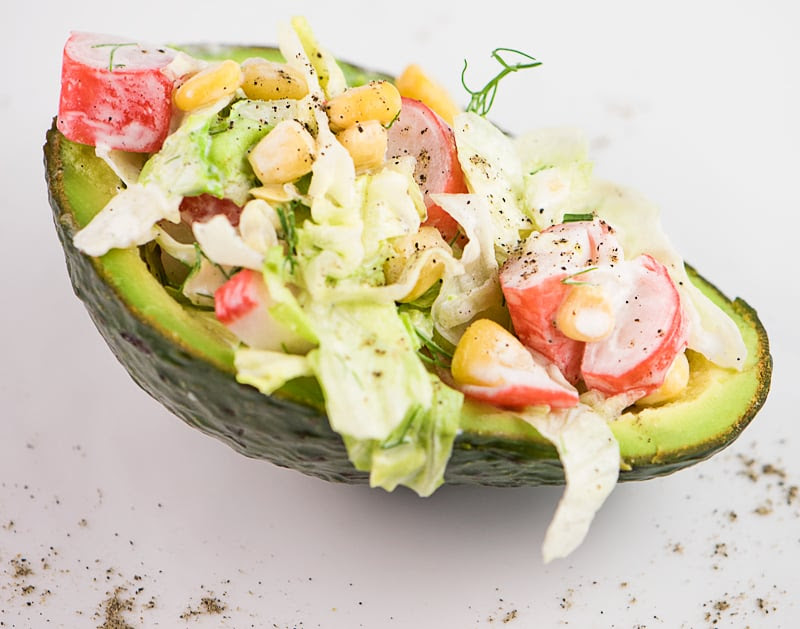 IMITATION CRAB MEAT SALAD RECIPE | Chefjar