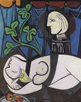 <p>'Desnudo, hojas verdes y busto', de Picasso</p>