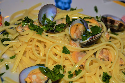 ricetta linguine volngole light