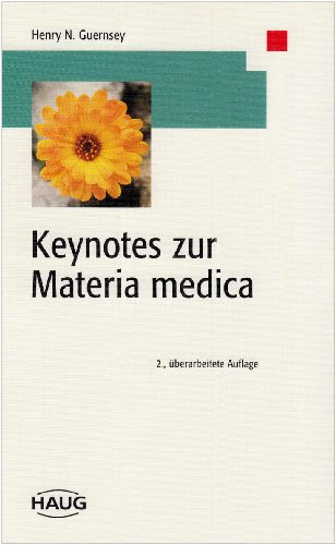 Keynotes zur Materia medica 3830470029 pdf