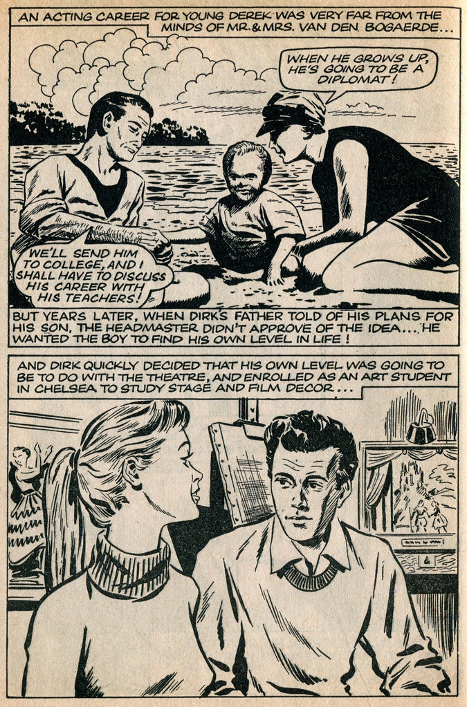 Dirk Bogarde comic 1