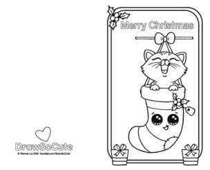 Draw So Cute Coloring Pages