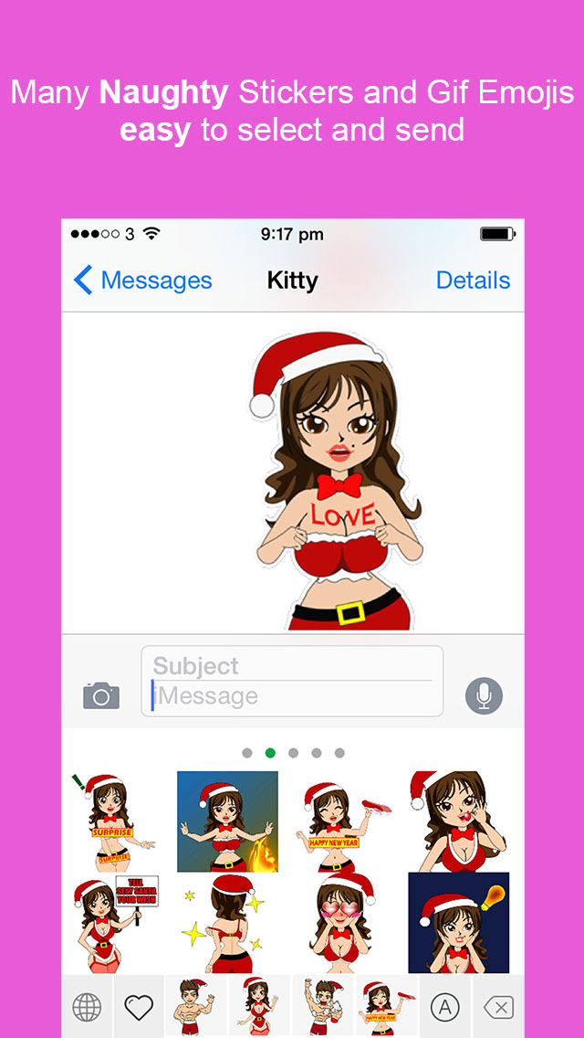 Sexy Keyemoji Naughty Sticker and Gif Emoji Keyboard