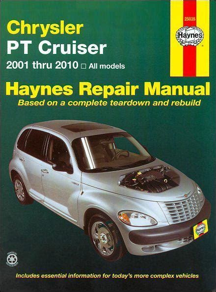 eBook Chrysler Pt Cruiser 2001 2004 Service Repair Manual