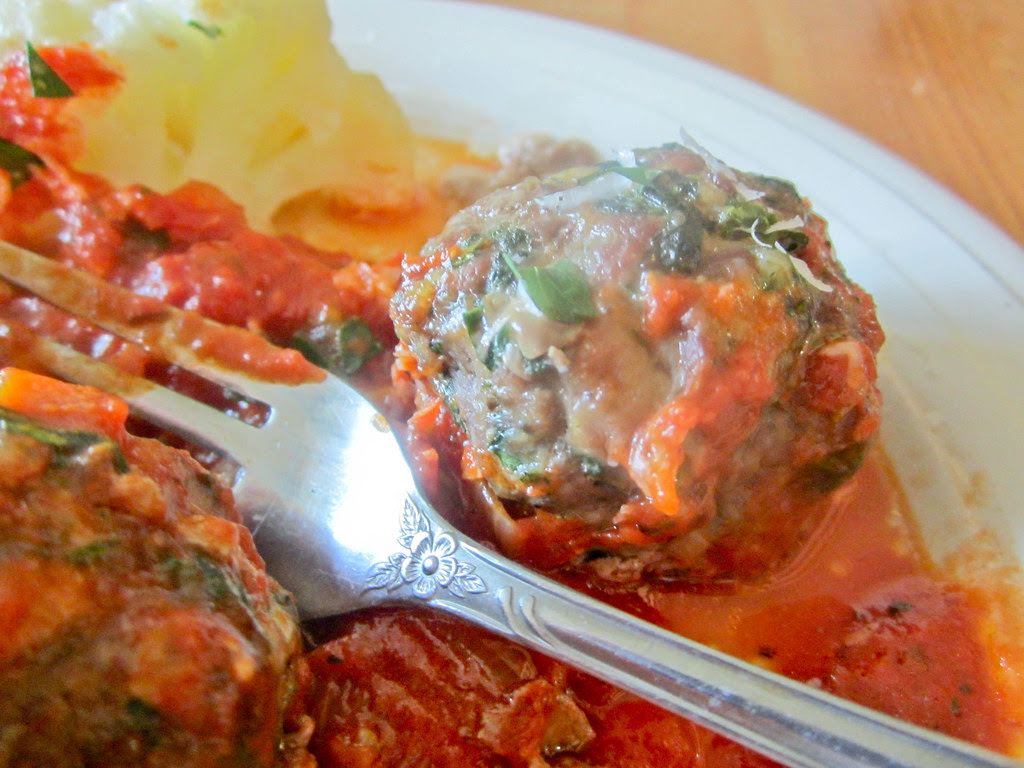Meaty meatballs
